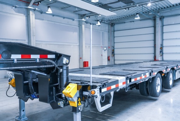 Safe access to the loading area